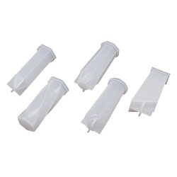 5 stk. silikone form til hndtag