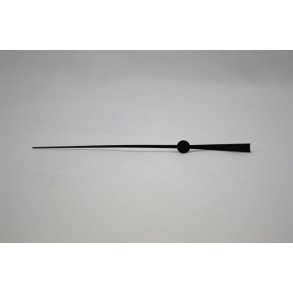 Sekundviser sort 70 mm