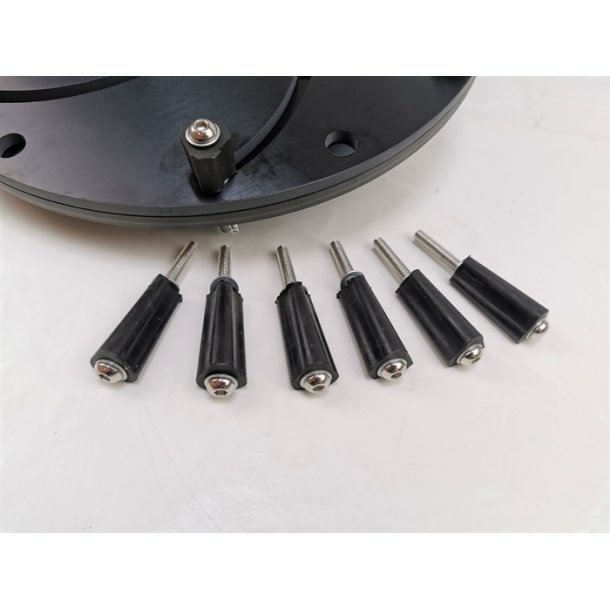 12" selvjusterende endebakke med M33x3.5