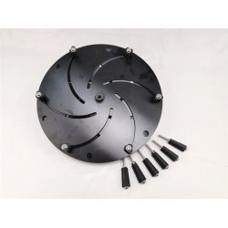 12" selvjusterende endebakke med M33x3.5