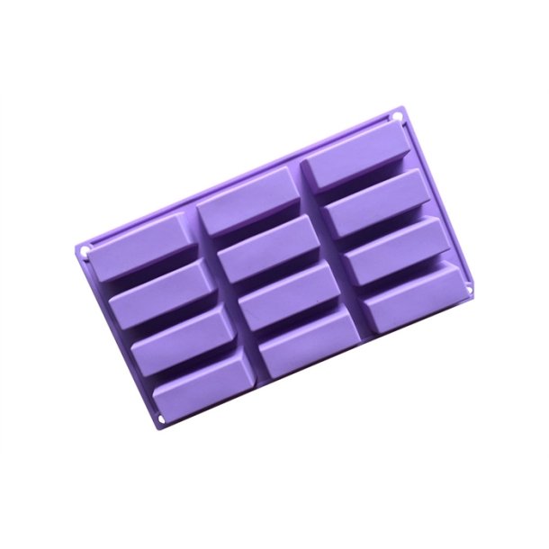 Silikoneform til 12 stk. 