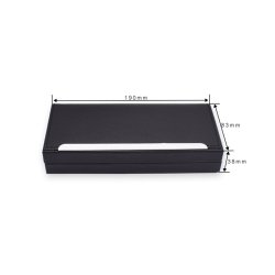 Sort luksus ske m. chrome