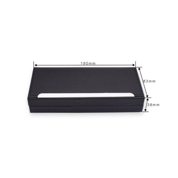 Sort luksus ske m. chrome