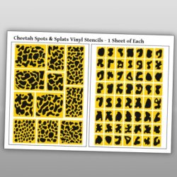 Stencils til airbrush