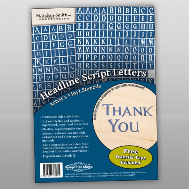 Stencils til airbrush