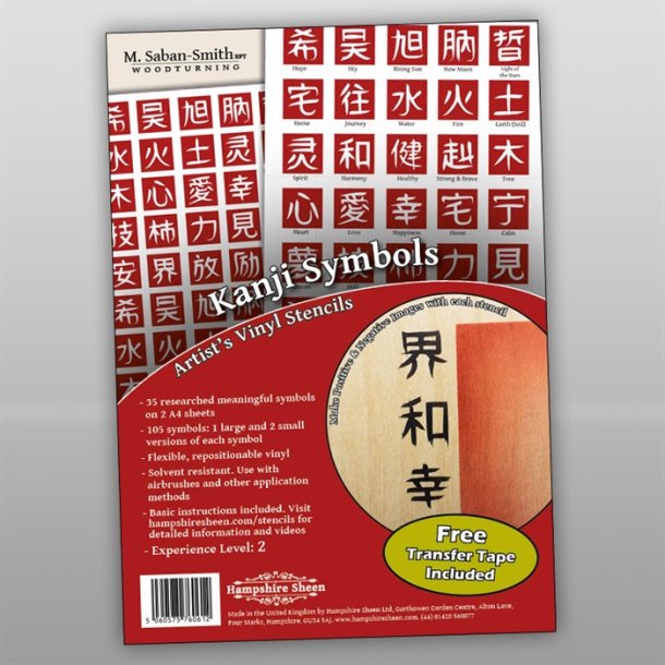 Stencils til airbrush