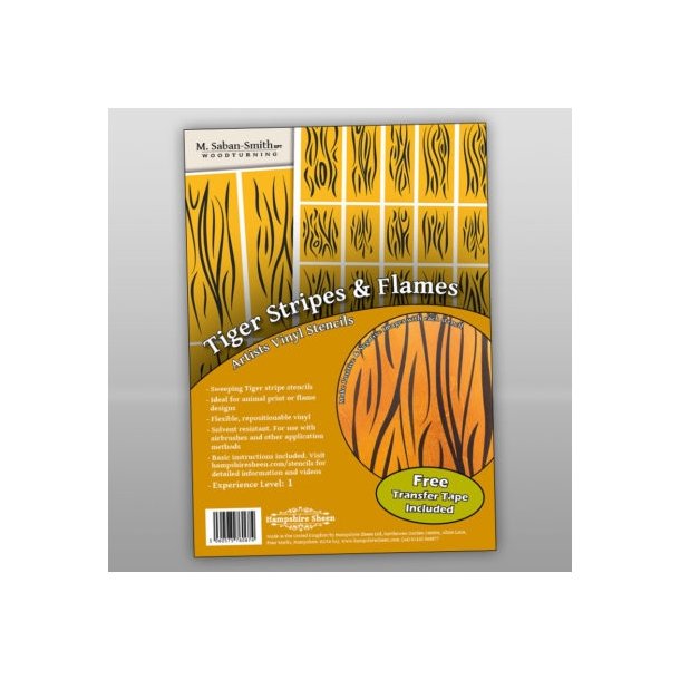 Stencils til airbrush