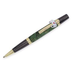 Sygeplejepen Guld/Gun metal