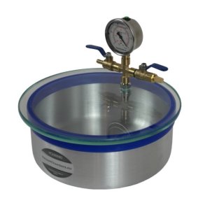 Vacuum kammer 4,8L. glaslg