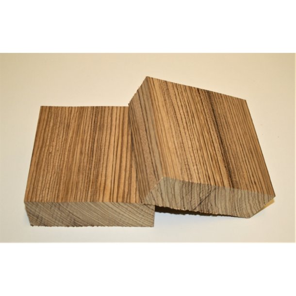 Zebrano 250x250x50mm