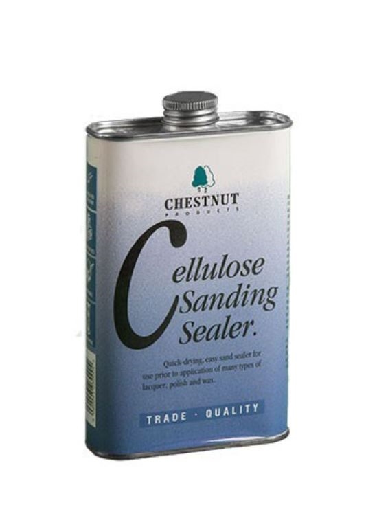 Chestnut cellulose sanding sealer Chestnut trædrejerbutikken dk