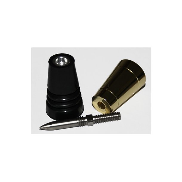 Endestykker til stok