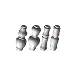 skabloner 4 stk. parfume TPL03 